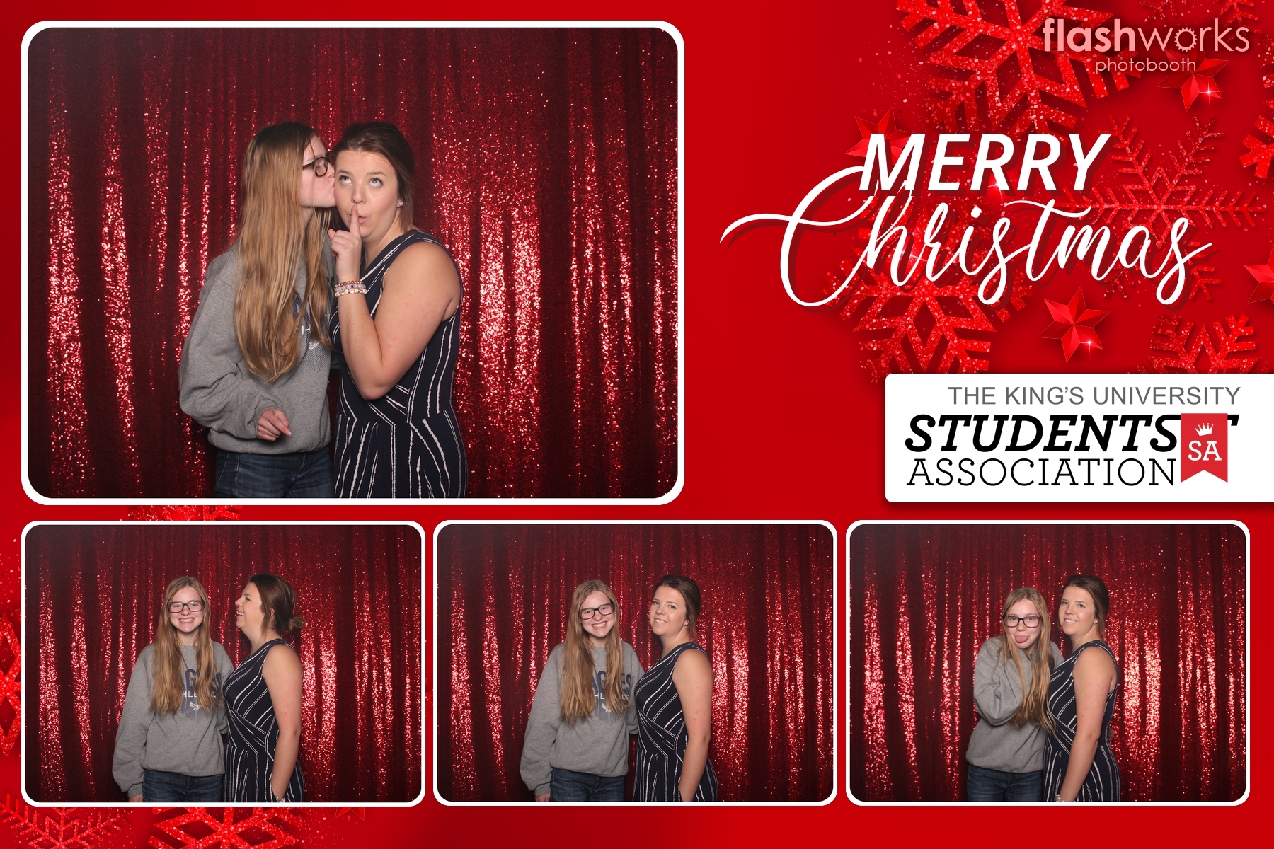 Kings Christmas Party | View more photos from the event at gallery.flashworksphotobooth.com/u/FlashworksPhotoboothInc/Kings-Christmas-Party
